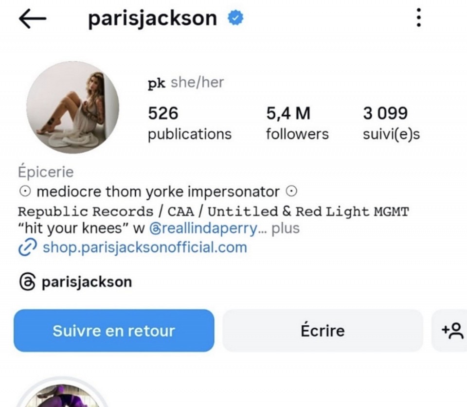 Paris Jackson